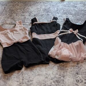 Danskin Black and White Leotard